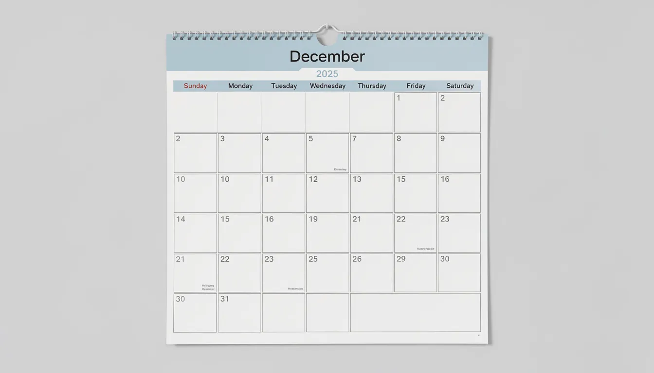 The image depicts a calendar for December, filled with small checkmarks on each day, symbolizing the daily victories of staying sober through the holiday season. This visual representation highlights the commitment to avoiding alcohol and the positive changes that come with a month-long break from drinking.